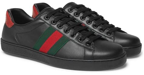 tenis gucci ace snake|Gucci snake sneakers men.